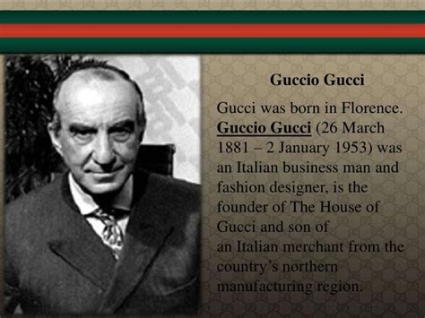 who is the real founder of gucci|who created gucci brand.